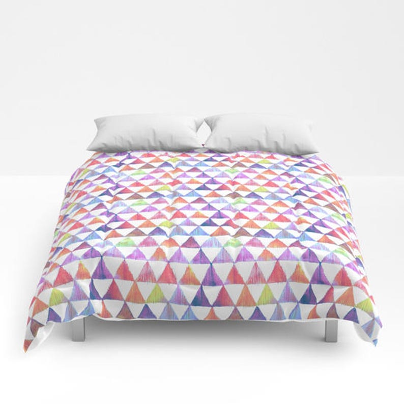 Purple Duvet Cover Girls Comforter King Queen Full Twin Xl Etsy