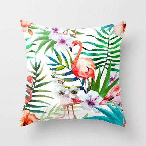 pink flamingo pillows