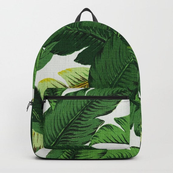 palm leaves backpack