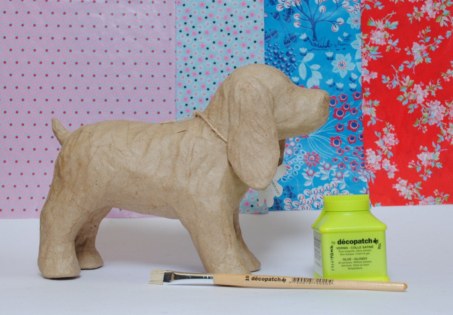 chien Paper Craft Activité Decopatch Susie le Spaniel Kit chien Paper Craft Activité Decopatch Susie le Spaniel Kit