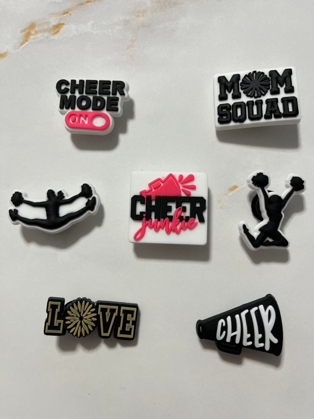 Cheer Croc Charms Etsy