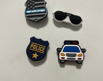 Cop  Croc Charms