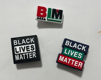 Black Lives Matter croc charms