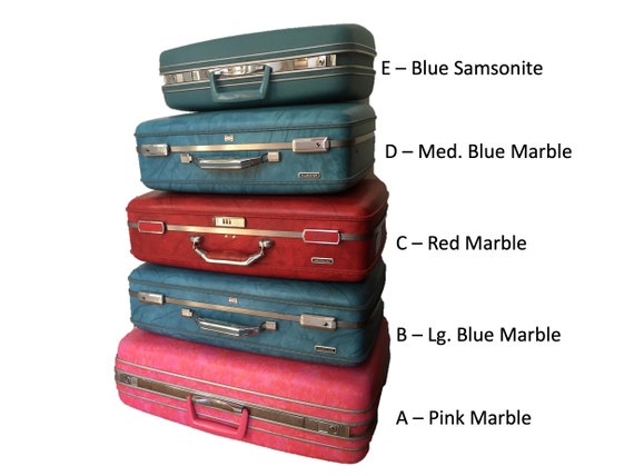 Vintage Hard Shell Suitcase - Multiple Sizes, Col… - image 1