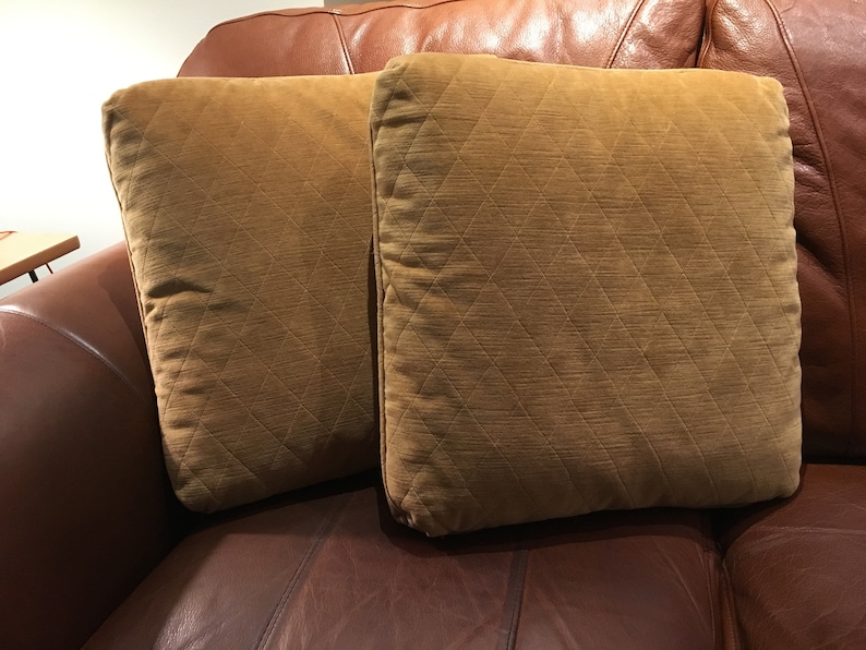 Vintage Velvet Cushion 2 Available Brown / Gold Velvet Etsy