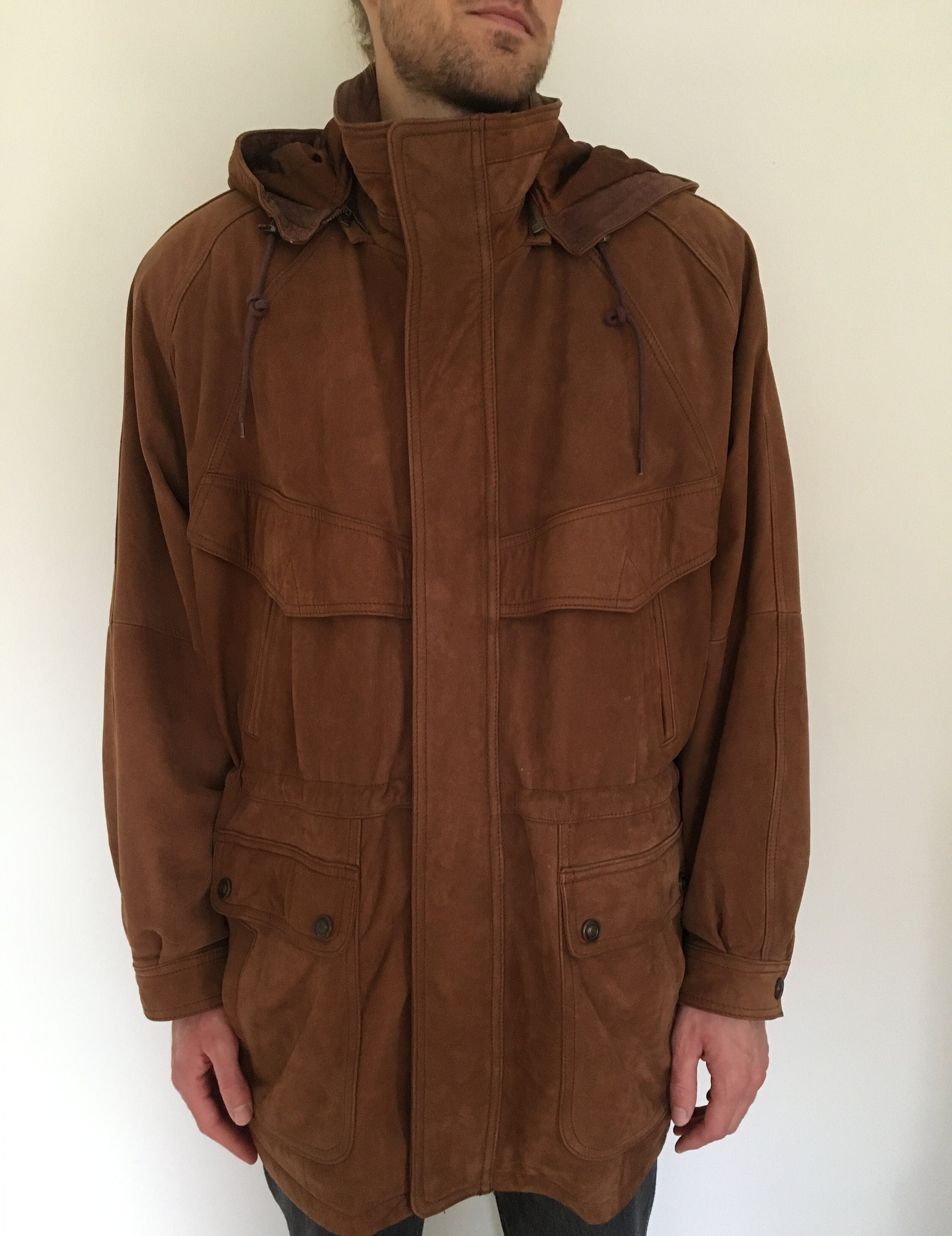 Vintage Wilsons Leather Hooded Coat – Adventure Bound Originals