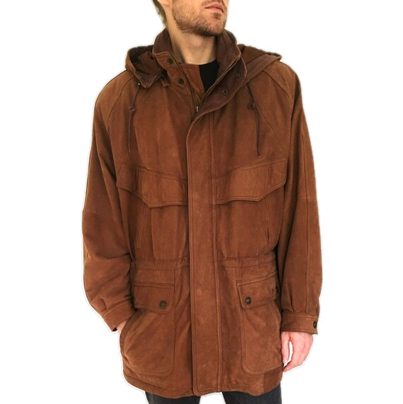 Vintage Wilsons Leather Hooded Coat – Adventure Bound Originals