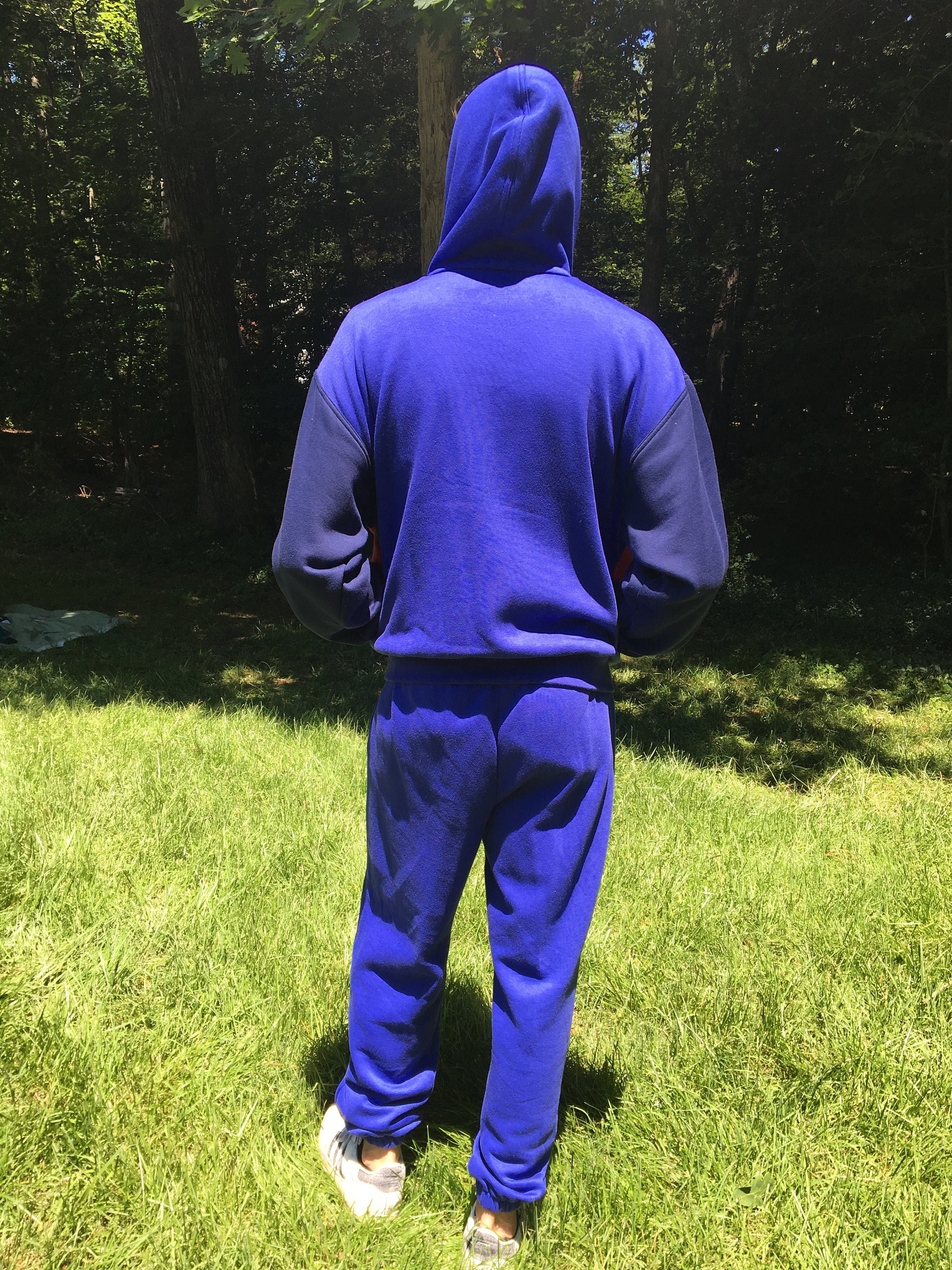 Nike royal blue sweatsuit new arrivals