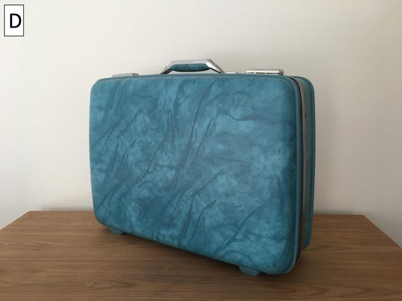 Vintage Hard Shell Suitcase - Multiple Sizes, Col… - image 8