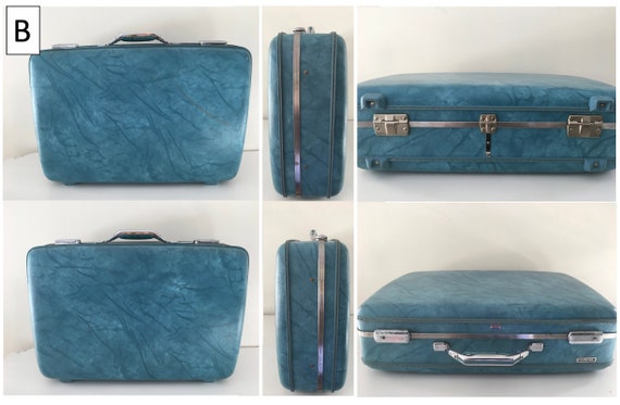 Vintage Hard Shell Suitcase - Multiple Sizes, Col… - image 3