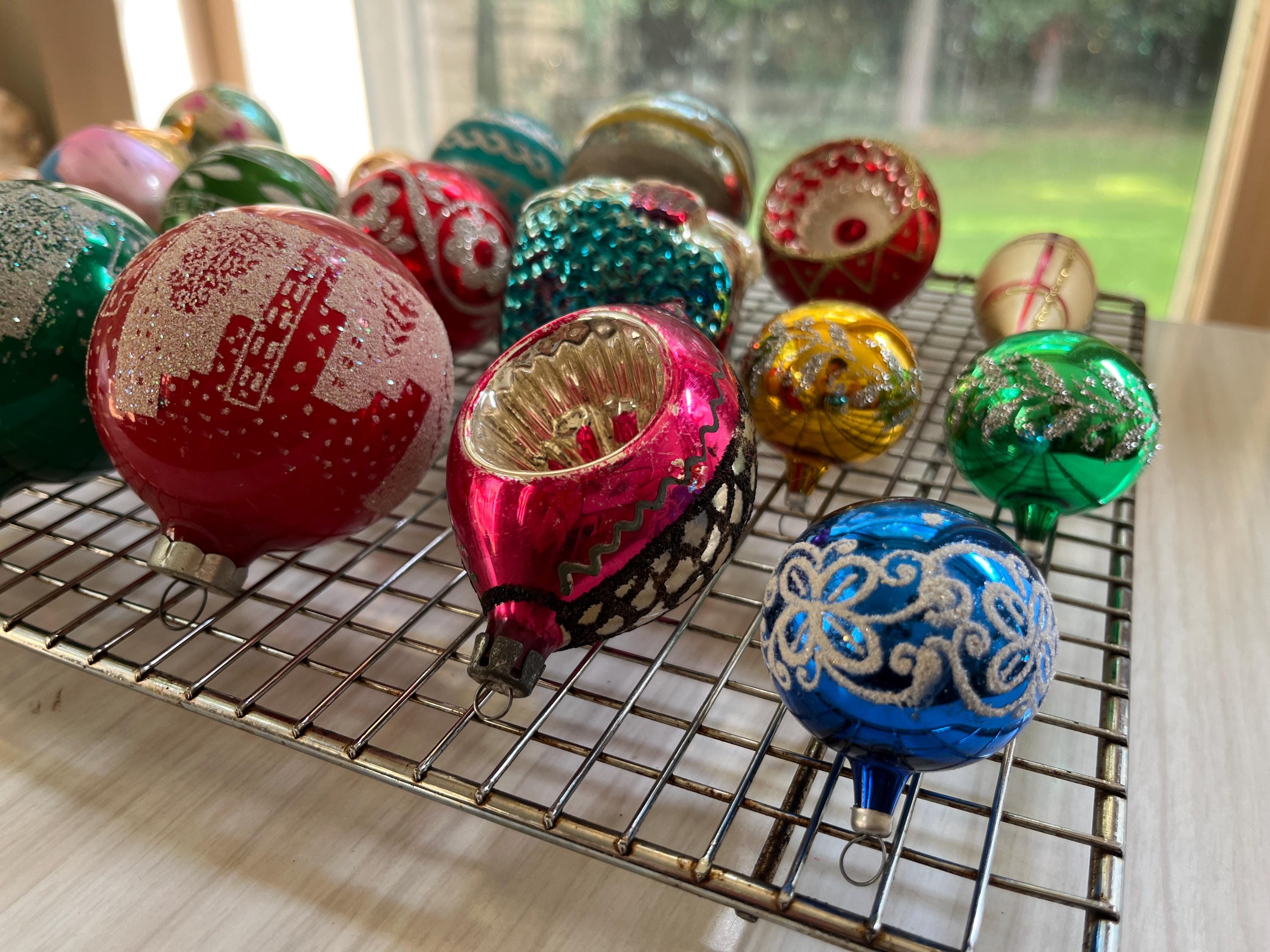 Your Choice – Vintage 1950s 60s 70s 80s Glass Christmas Ornaments
