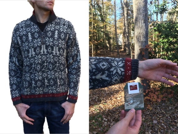 woolrich fair isle sweater