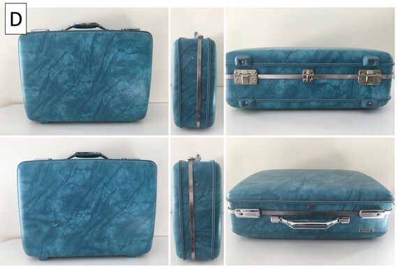 Vintage Hard Shell Suitcase - Multiple Sizes, Col… - image 9