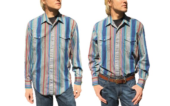 wrangler western wear shirts