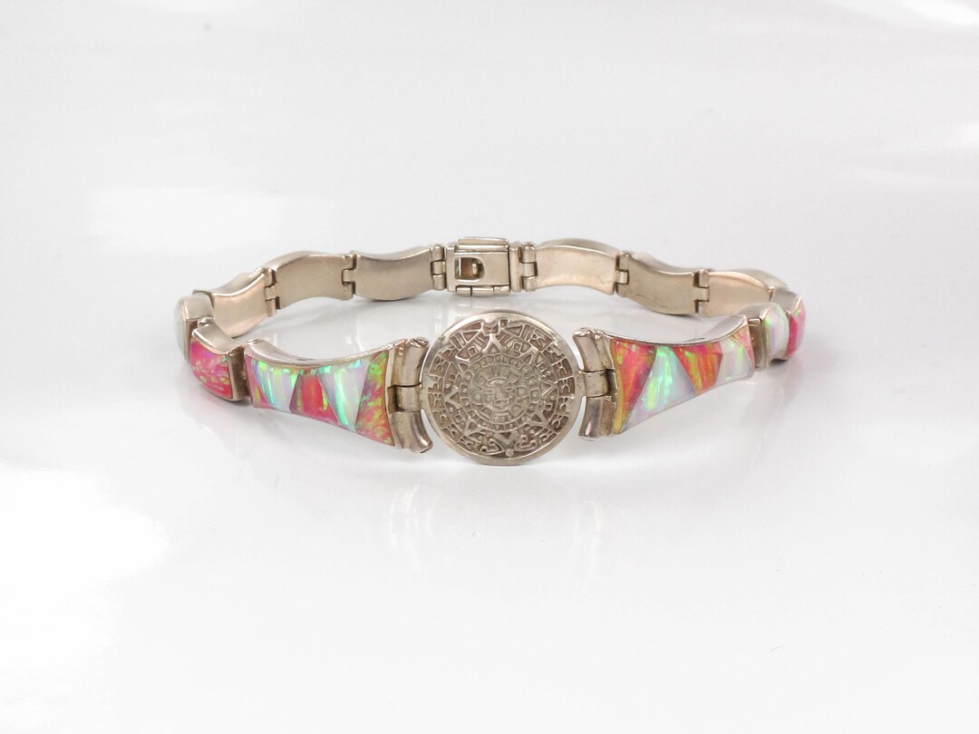 アクセサリー vintage mexico jewelry bracelet 925 gold Vintage Mexico TR 95 925 Sterling Silver Bangle Bracelet 7.5