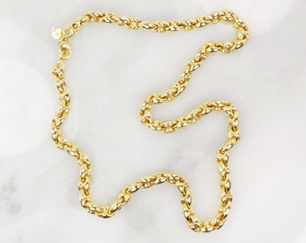 18k Gucci Chain - Etsy