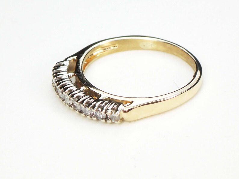 Vintage Diamond Ring 14k Gold Diamond Wedding Band Vintage Diamond Wedding Ring Vintage Wedding Band Diamond Wedding Band