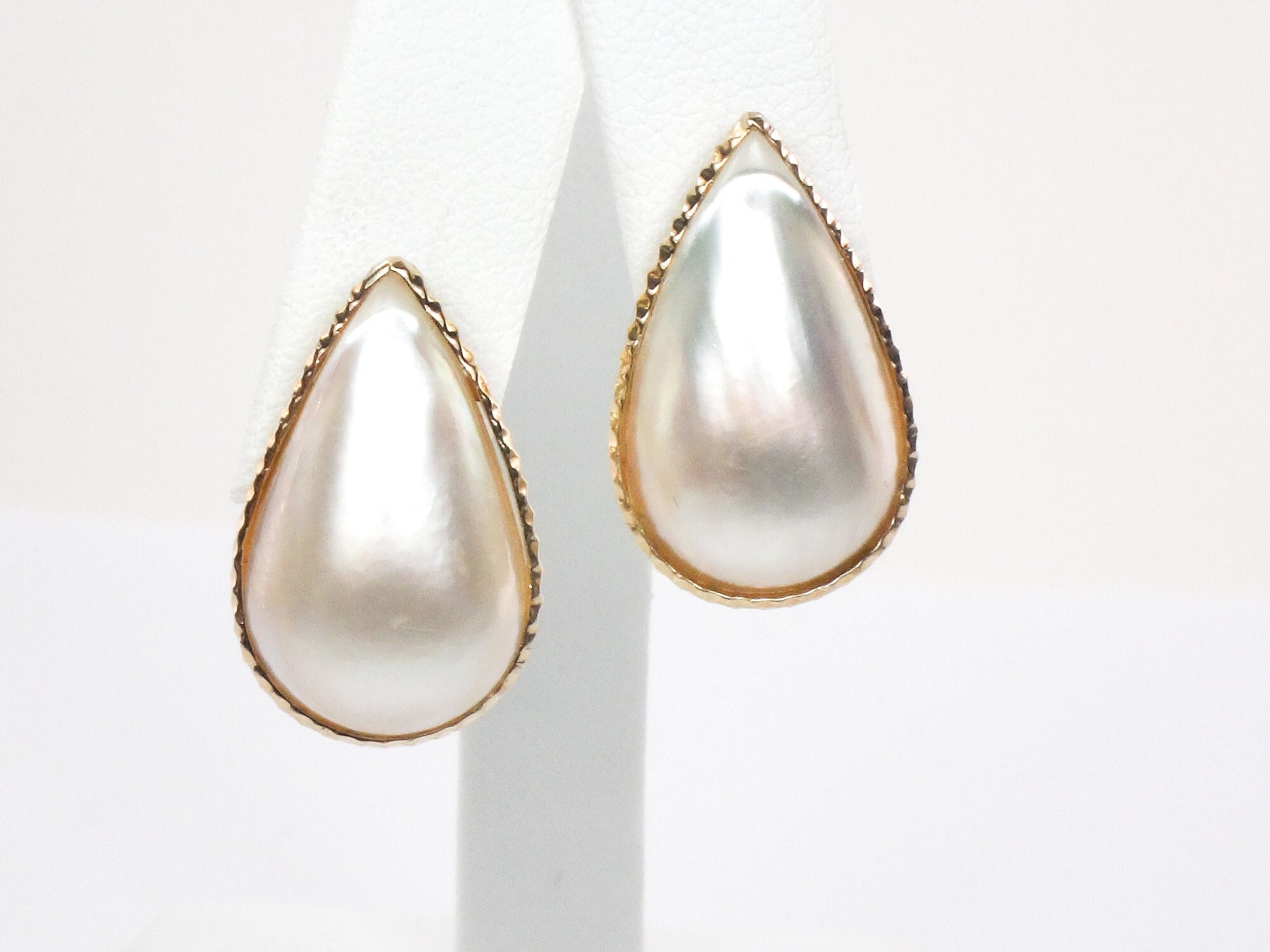 14k Pearl Earrings 