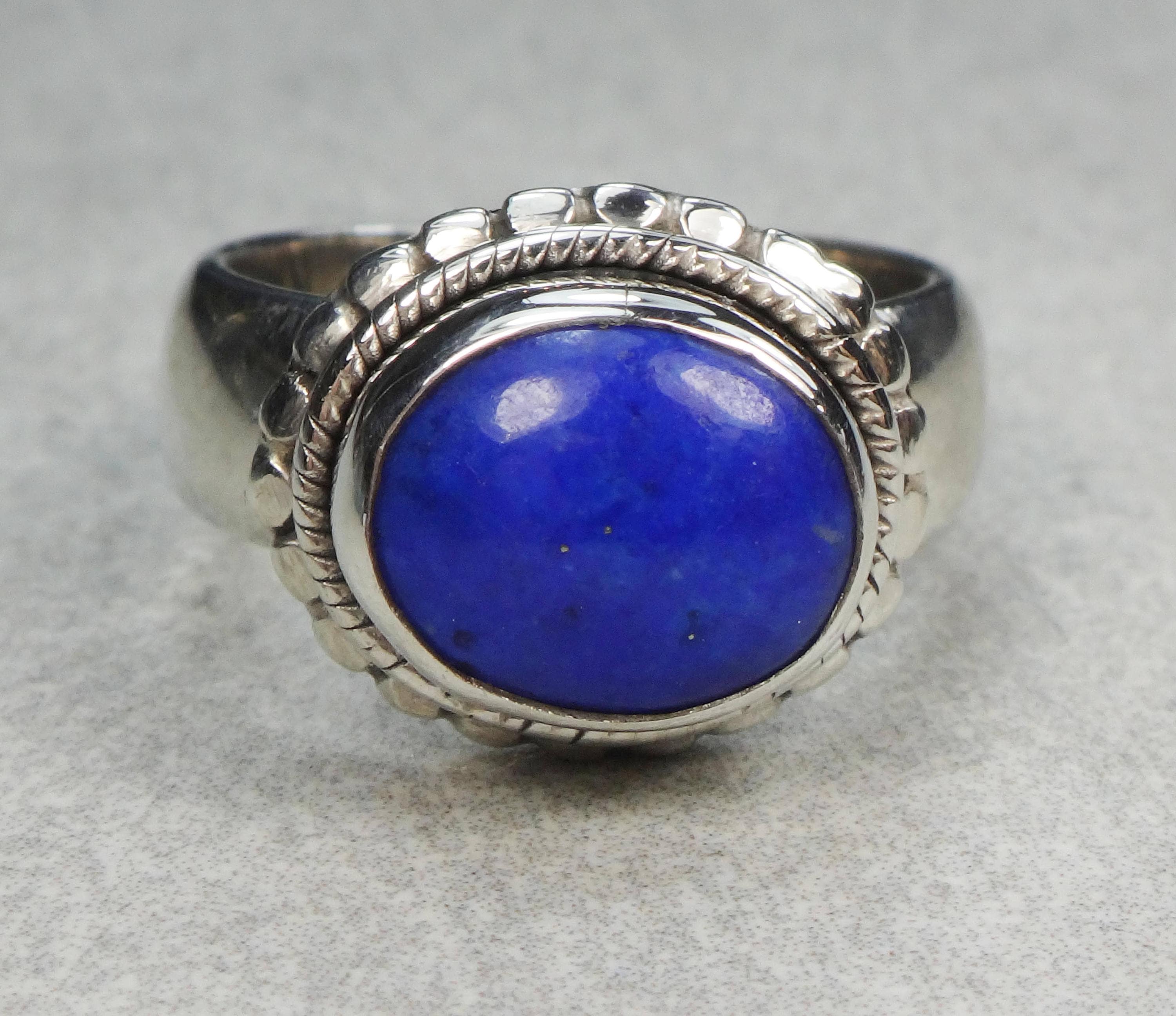 925 Sterling Silver Blue C Z 