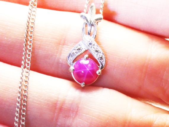 Star ruby best sale necklace