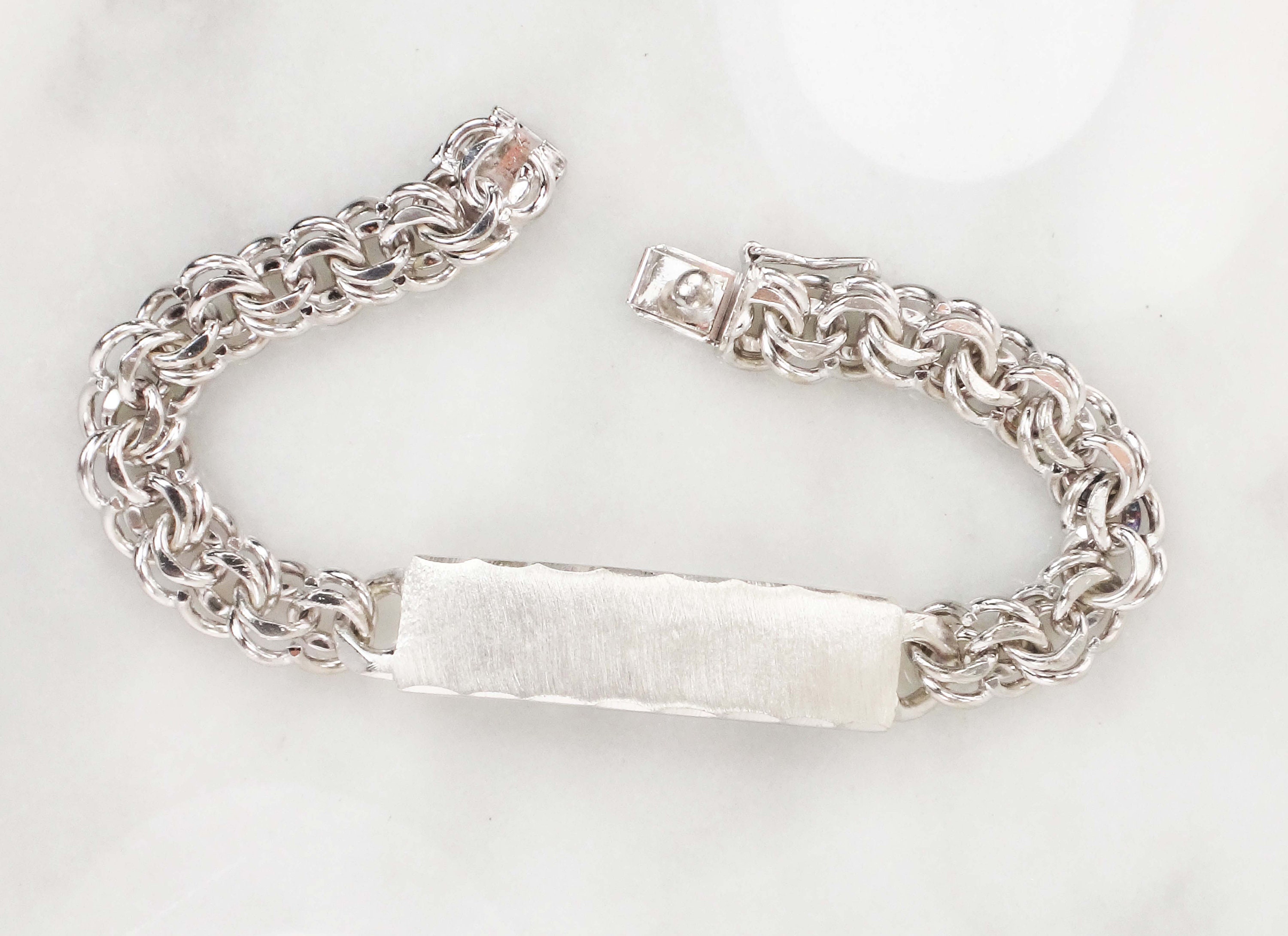 Antique Silver Link Rustic Cuff Bracelets For Men Retro Punk Style,  Handsome Personality, Perfect Birthday Or Party Gift From Dryback, $10.65 |  DHgate.Com