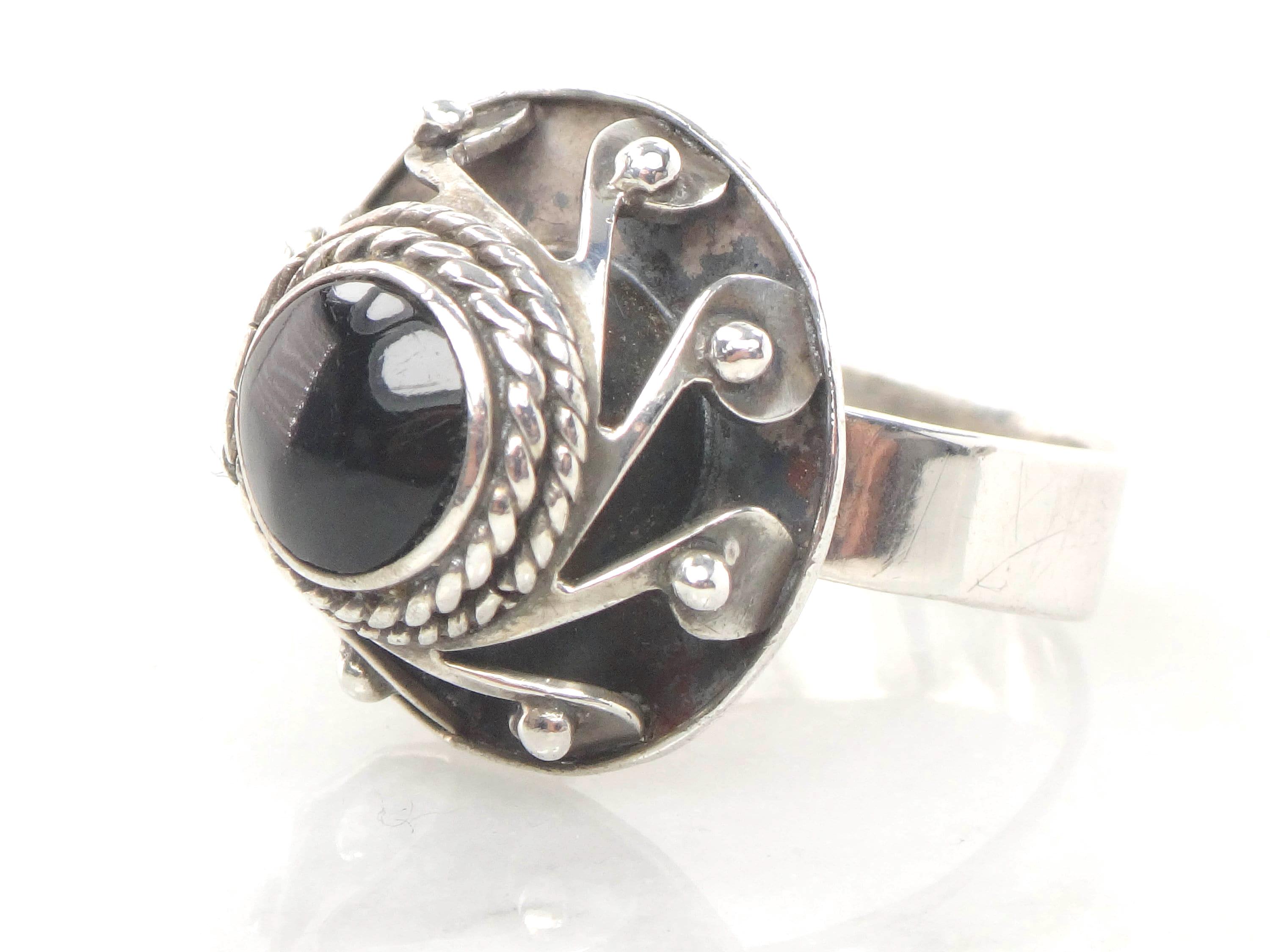 アクセサリー Mexican Jewelry old ring Sterling Silver Ring, Vintage Mexican 925 Jewelry, Made in