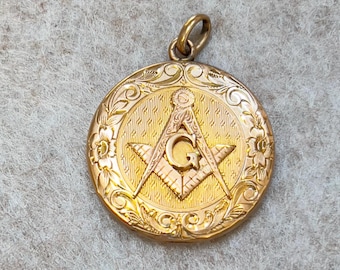 Free Mason Masonic Medallion Fob 1939 NY World's Fair Grand
