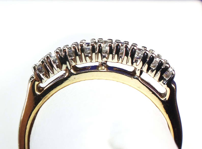 Vintage Diamond Ring 14k Gold Diamond Wedding Band Vintage Diamond Wedding Ring Vintage Wedding Band Diamond Wedding Band