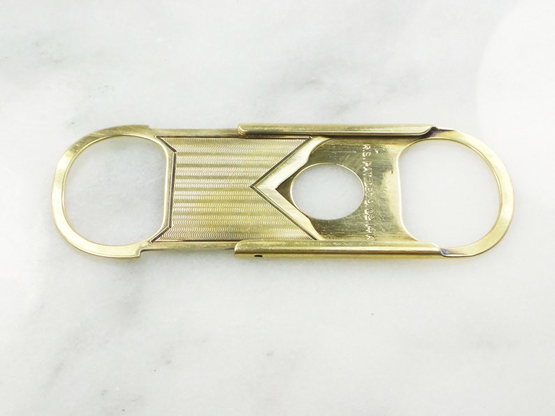 Antique 14k Gold Cigar Cutter Smoking Accessories Circa 1902 Etsy