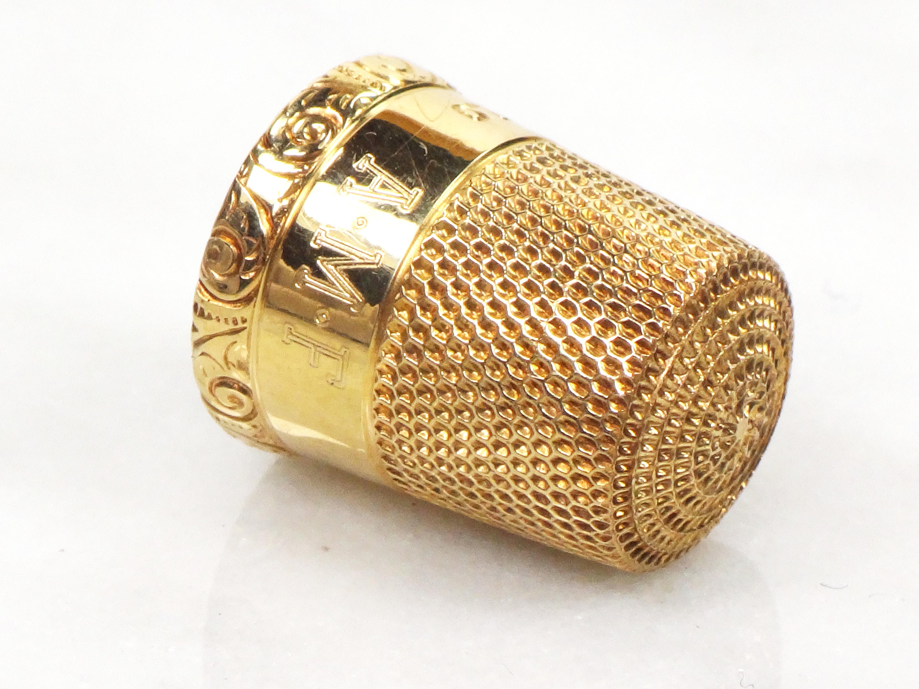 Gold Thimble by Studio Carta