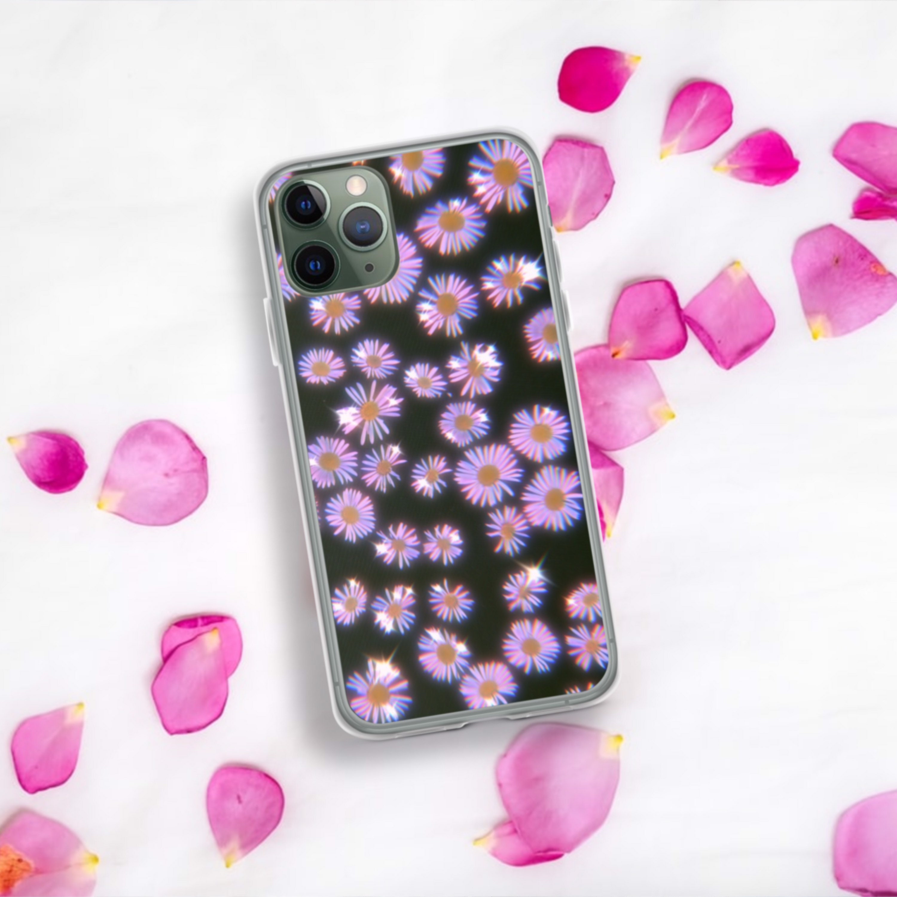 Trippy Daisy Iphone 12 Case Iphone 11 Case Aesthetic Iphone Xr Etsy