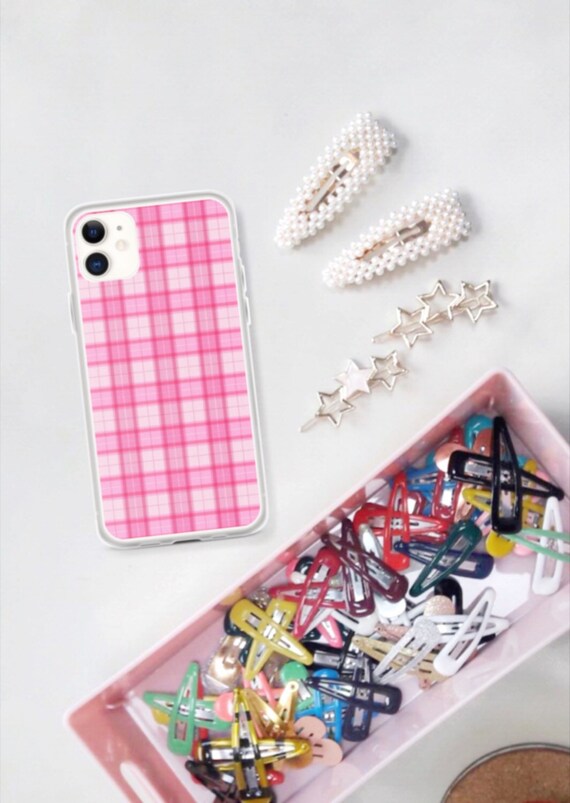 Pink Plaid Iphone 12 Case Iphone 11 Case Aesthetic Iphone Etsy Pink Plaid Iphone 12 Case Iphone 11 Case Aesthetic Iphone Etsy