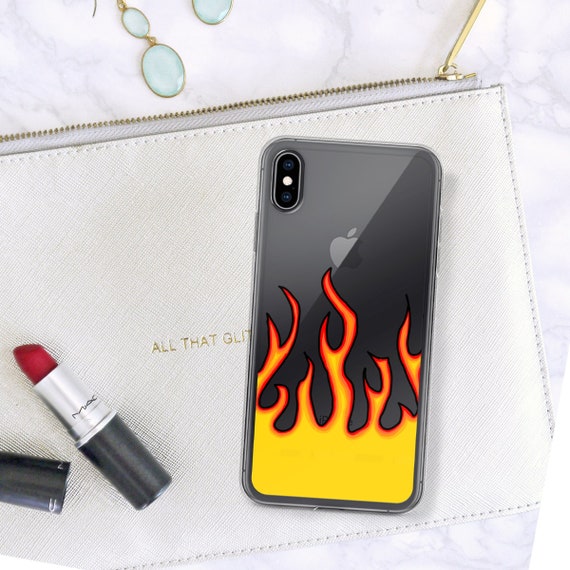 coque flamme iphone xr