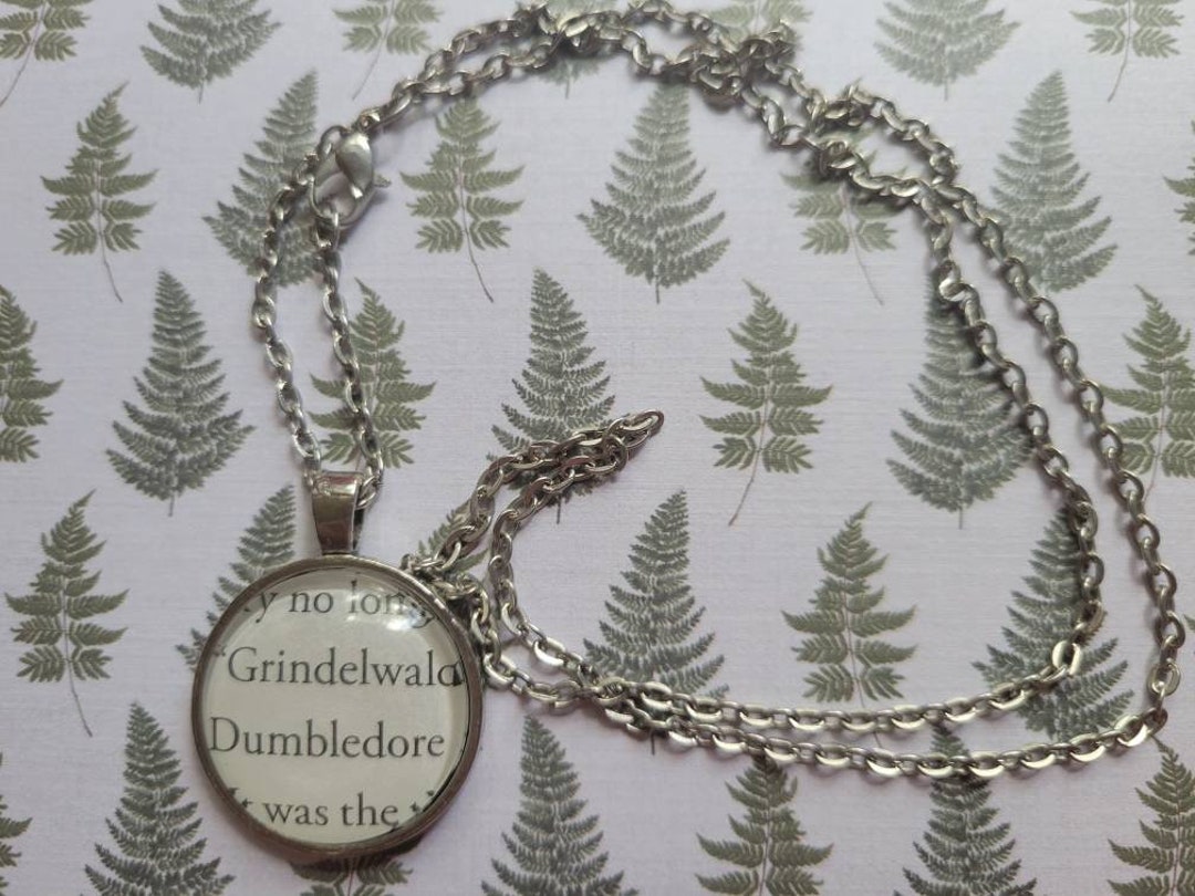 Grindelwald and Dumbledore Pendant Necklace Made With Harry Etsy