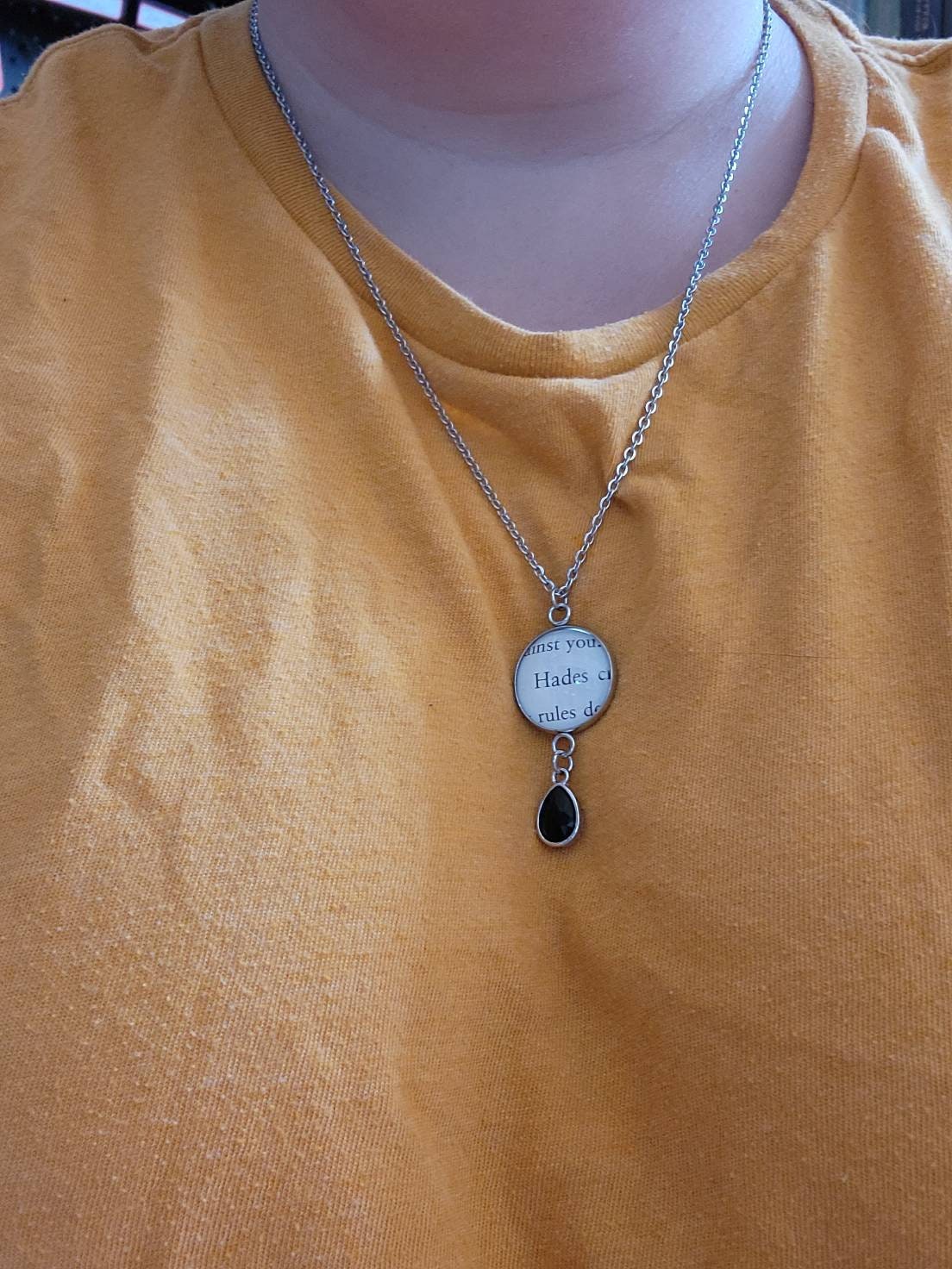 Collier Médaillon Twilight 'Plus Que Ma Propre Vie' - Renesmée Cullen - Neuf
