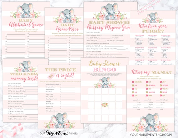 baby shower event names