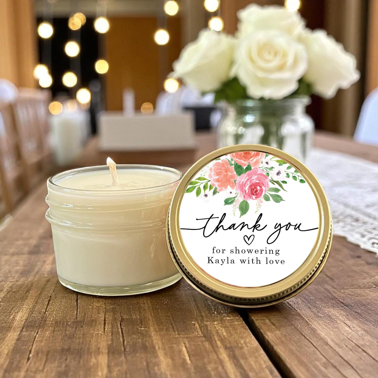 Orange and pink candle - Etsy 日本