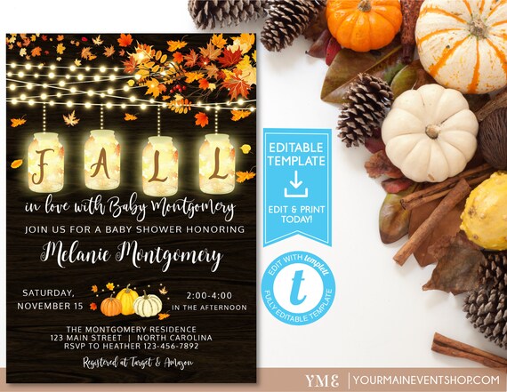 etsy pumpkin baby shower