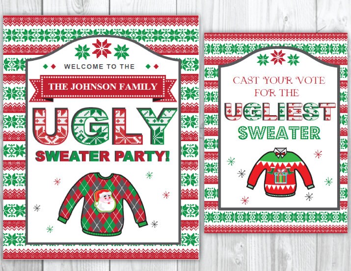 tacky christmas party