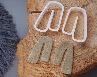 Arch Cutter (arch shape cutter, u-shape cutter, organic arch shape, earring cutter, earring shape cutter, modern earring shape, clay cutter)