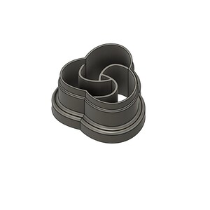 Embossed Knot Clay Cutter STL File: 3D Print Jewelry (Digital Download) image 7