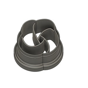 Embossed Knot Clay Cutter STL File: 3D Print Jewelry (Digital Download) image 6