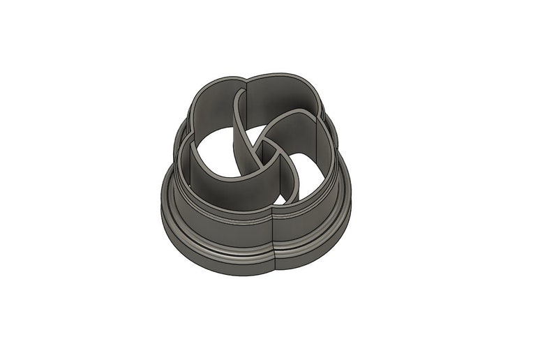 Embossed Knot Clay Cutter STL File: 3D Print Jewelry (Digital Download) image 6