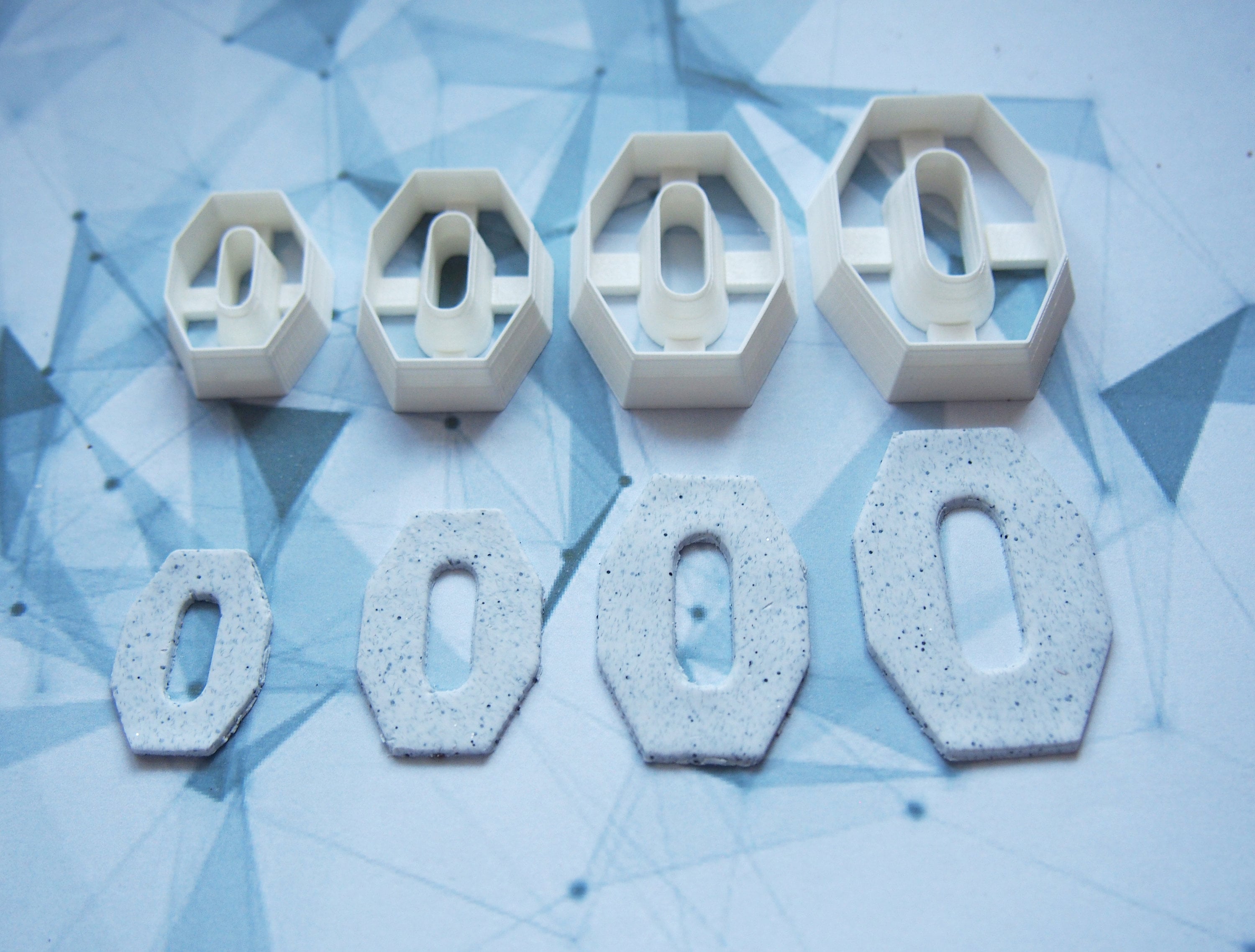 Hexagonal Interlock Interlock Hexagon ( Interlock Cutter, Hexagonal Cutter, Elongated ...