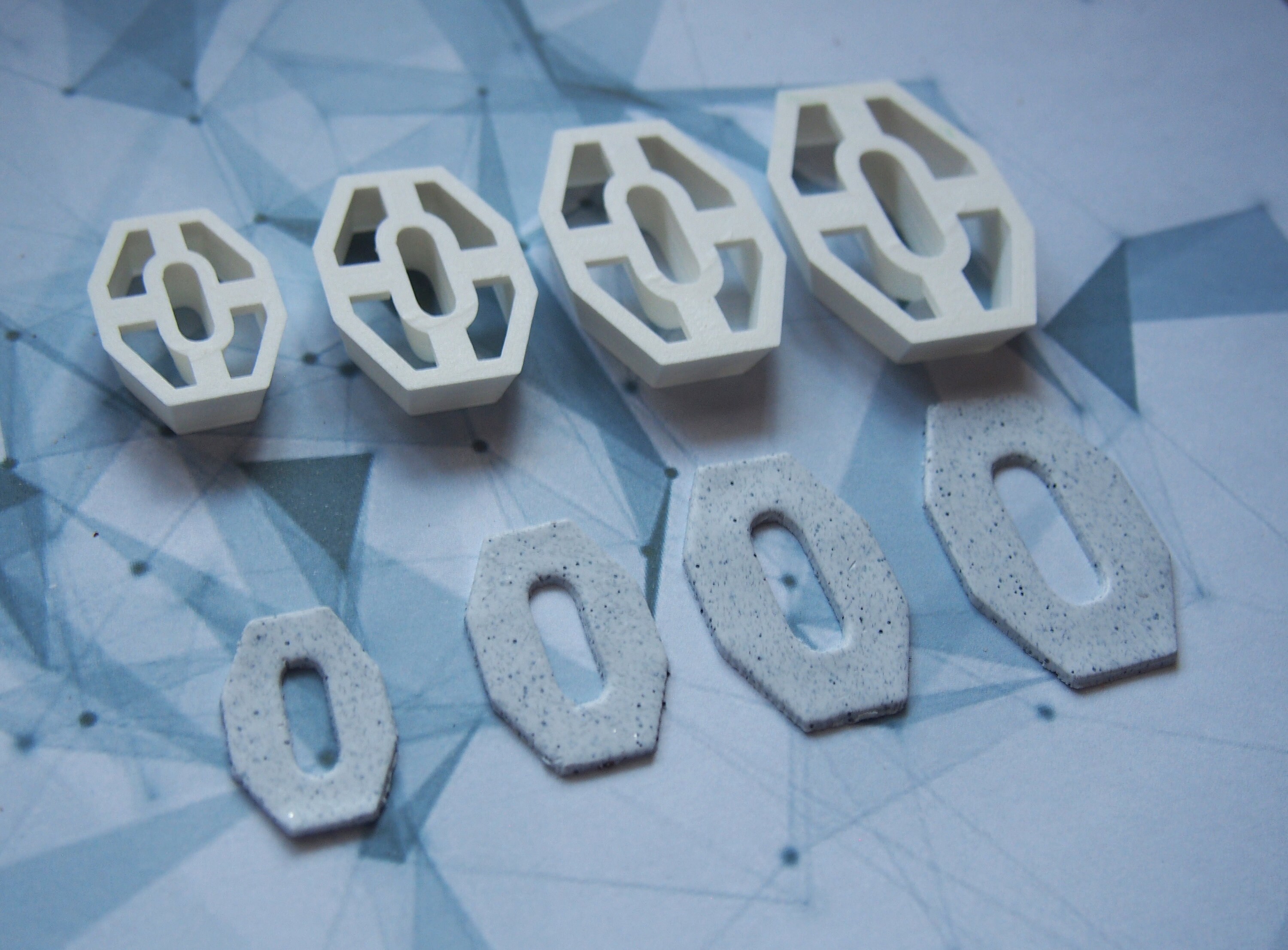 Hexagonal Interlock Interlock Hexagon ( Interlock Cutter, Hexagonal Cutter, Elongated ...