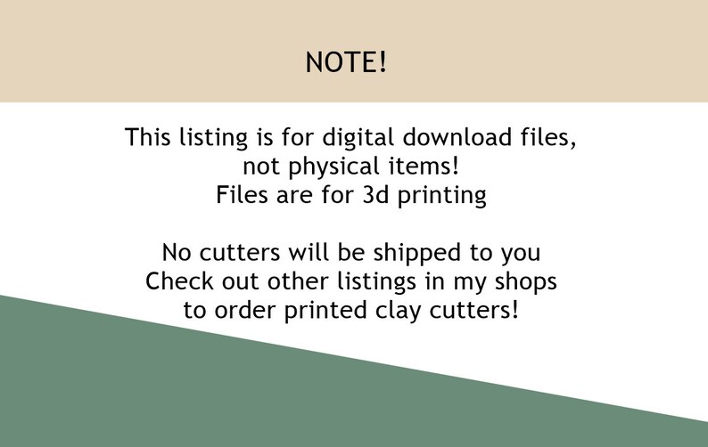 Embossed Knot Clay Cutter STL File: 3D Print Jewelry (Digital Download) image 8