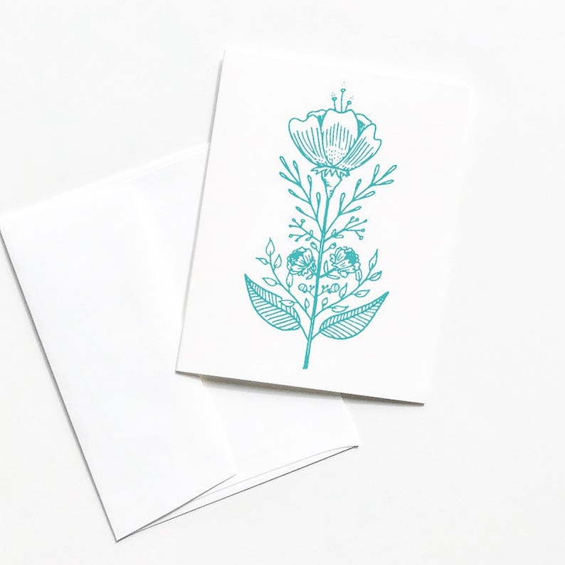 Secret Garden Card Bride Love A2 Greeting Card Maid of Honor Bridesmaid Groom Wedding All Occasion Floral