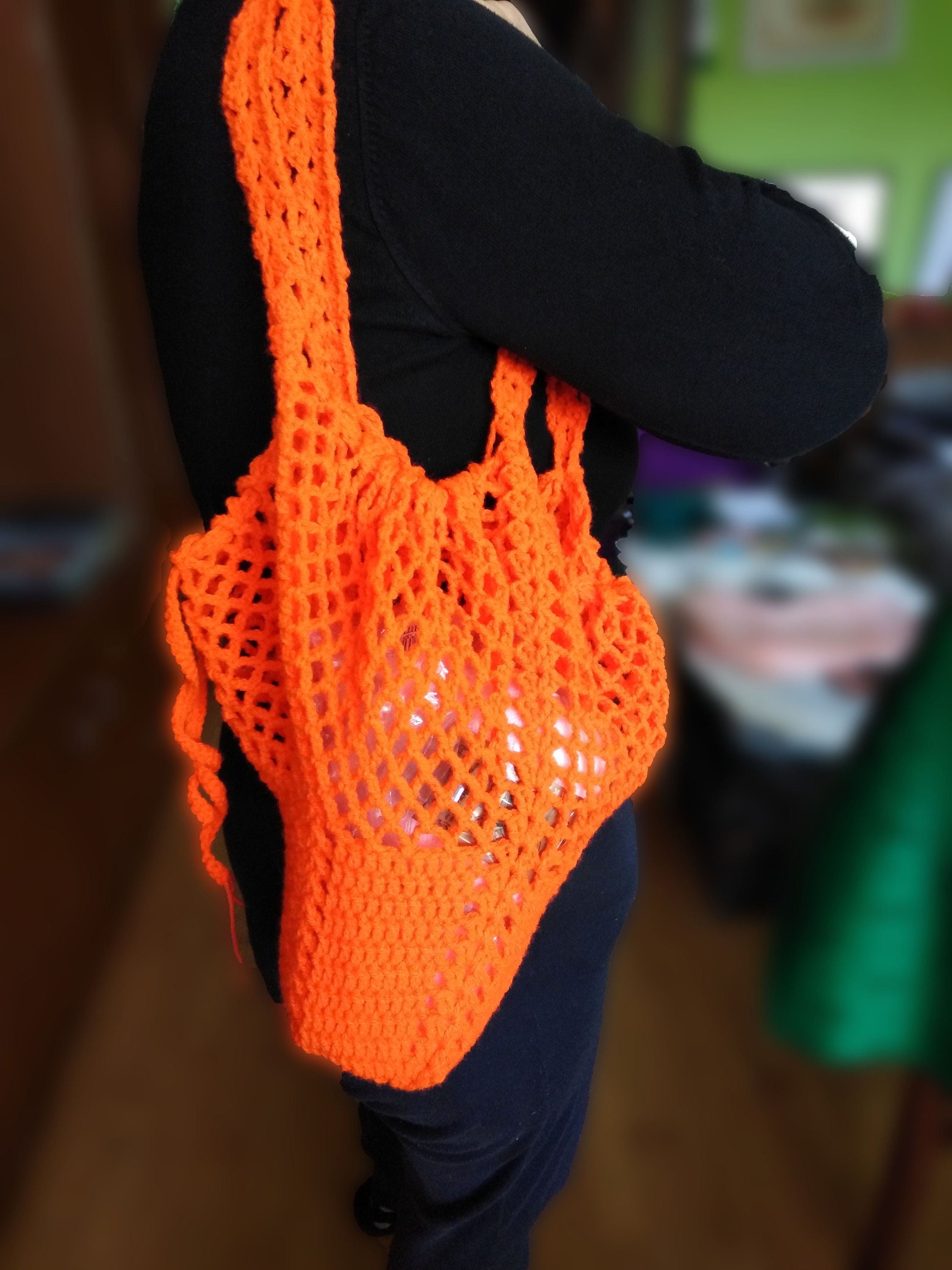 Bag market bag shopper bag Net bag Eco Friendly Etsy