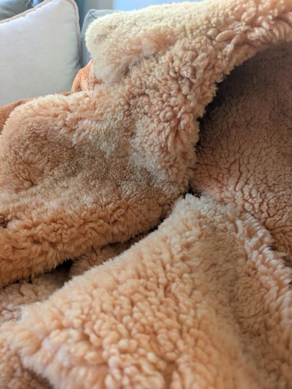 Sheepskin Jacket. L. Vintage. Monty Python Flying… - image 9