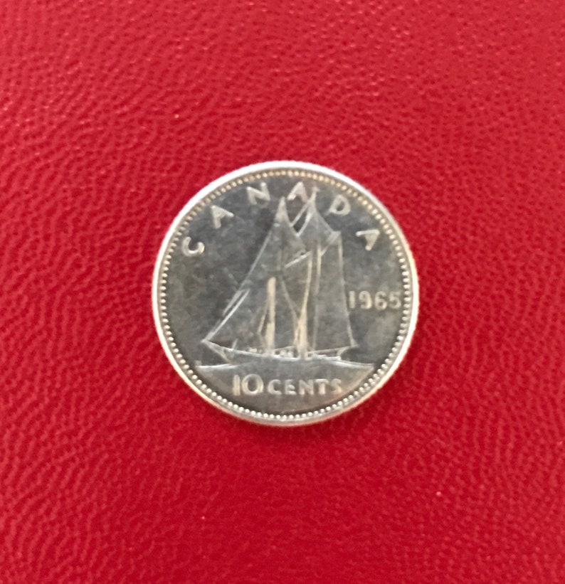 Silver Canadian Dimes Etsy